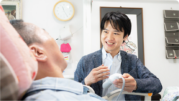 訪問診療の様子
